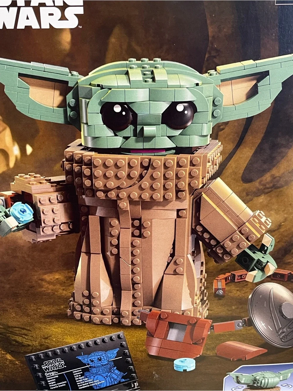 LEGO Star Wars Grogu (The Mandalorian Apprentice) Figure 75446 1200Pcs 10+ NIP